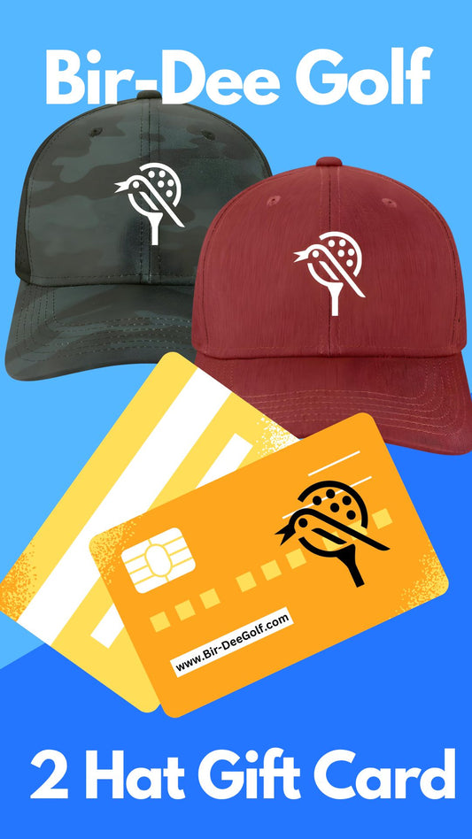 Bir-Dee Golf Gift Card - 2 Golf Hats