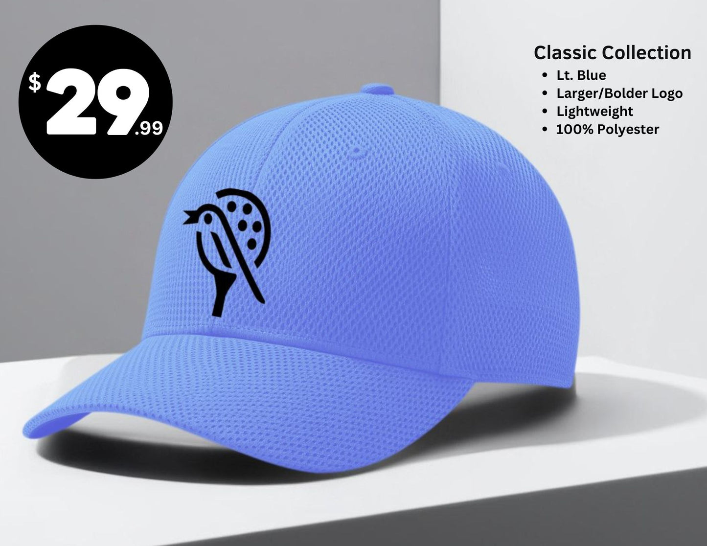 Classic Collection Golf Hat - Lt. Blue